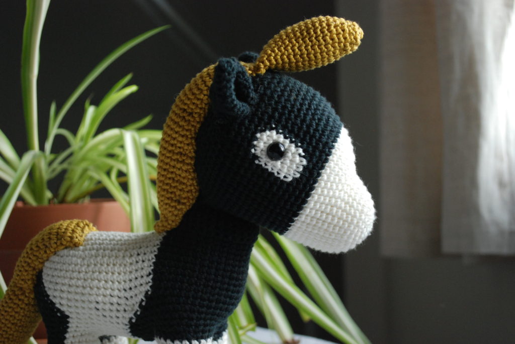 Amigurumi horse