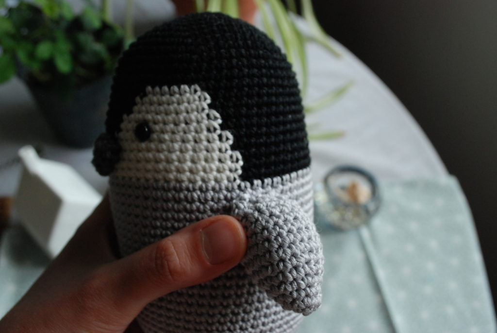 Wings amigurumi baby penguin