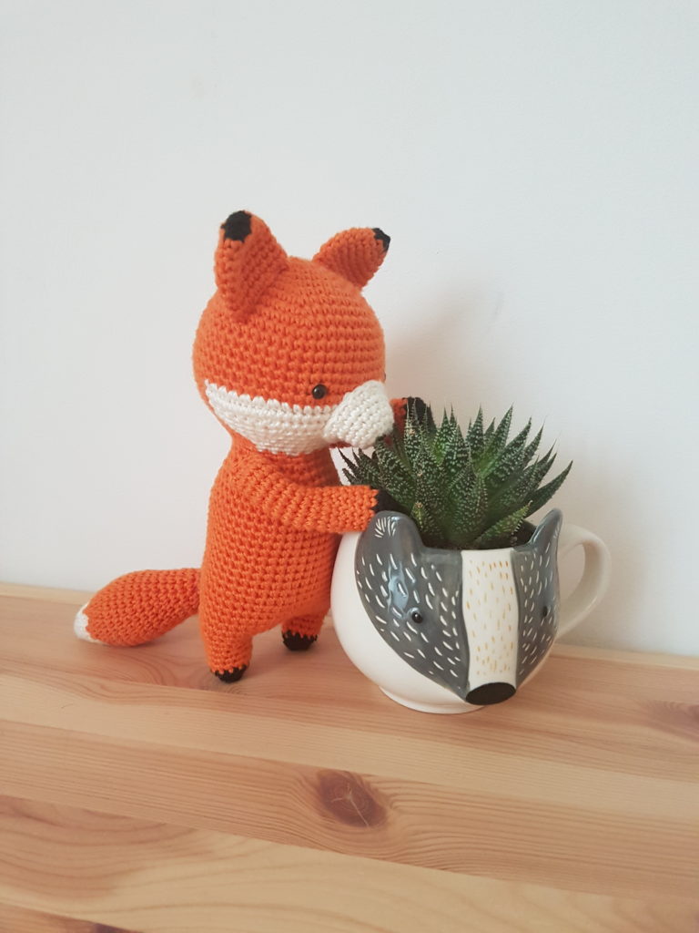 Amigurumi fox crochet pattern