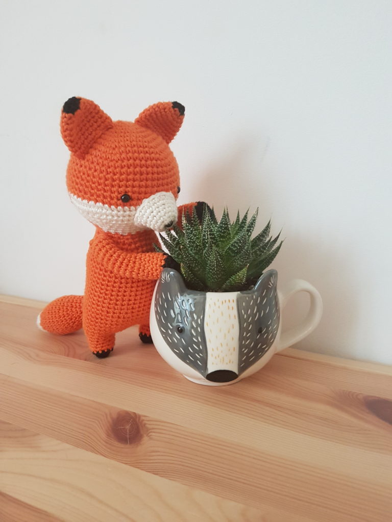 Renard amigurumi crochet