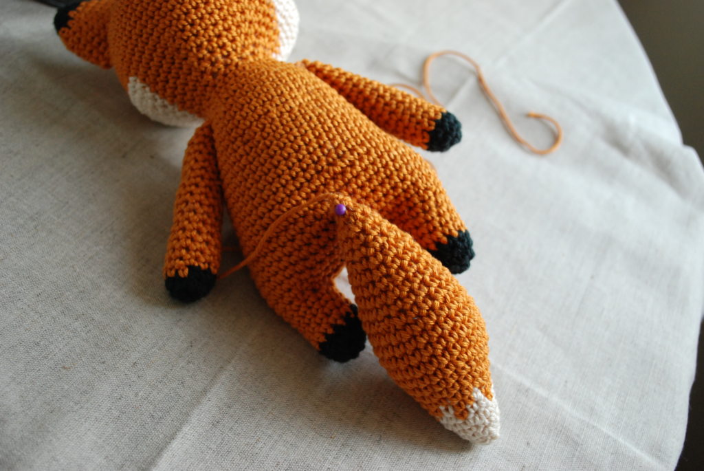 Amigurumi fox crochet