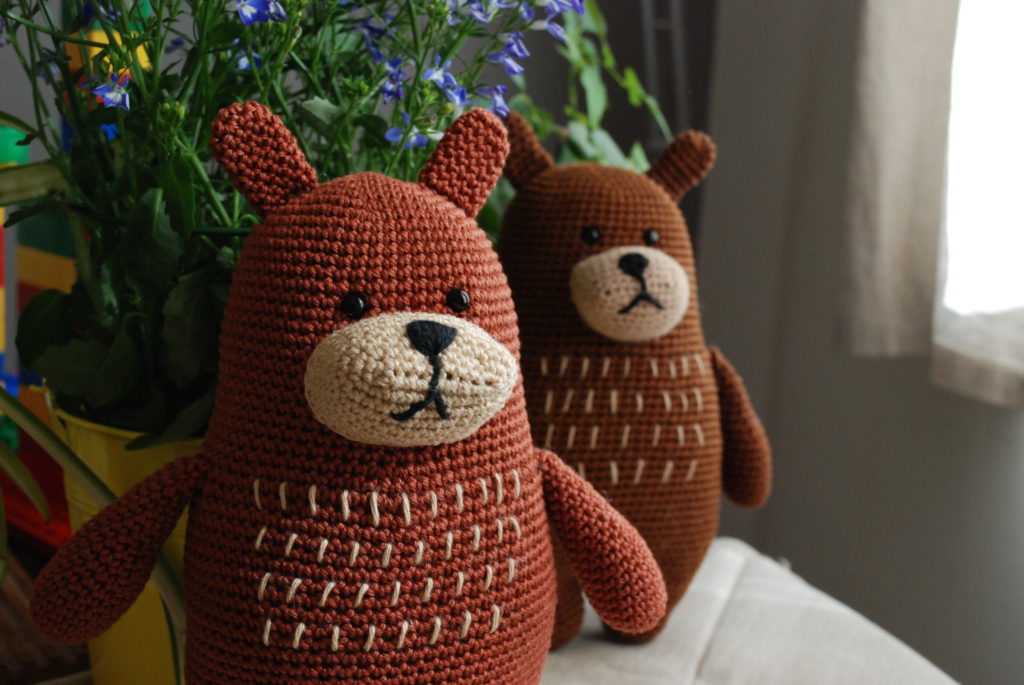 Amigurumi bear crochet pattern