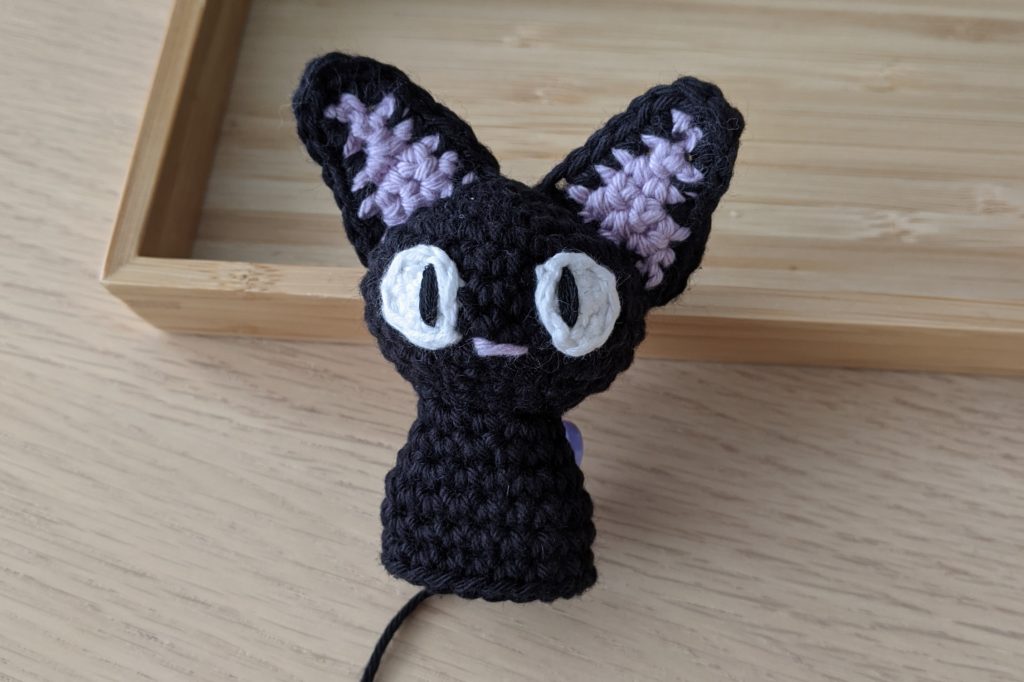 Free crochet pattern Jiji the cat La Fabrique des songes