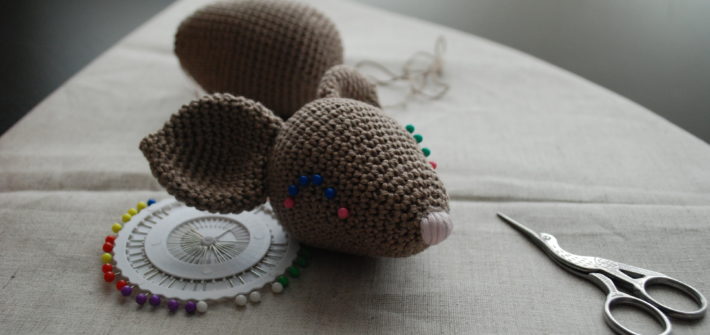 Souris amigurumi crochet